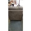 Image 4 : BROWN UPHOLSTERED ARM CHAIR