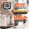 Image 1 : NEW ROTATING CANDY THERMOMETER WITH 10 " PROBE AND POT CLIP