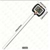 Image 2 : NEW ROTATING CANDY THERMOMETER WITH 10 " PROBE AND POT CLIP