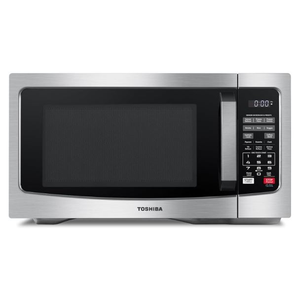 TOSHIBA 1.6 CU FT MICROWAVE - TESTED WORKING, RETAIL $299
