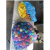 Image 1 : BABY BLOW UP POOL AND PLASTIC BALLS
