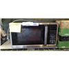 Image 1 : INSIGNIA 0.7 CU FT STAINLESS STEEL MICROWAVE - TESTED WORKING, RETAIL $109