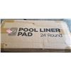 Image 3 : LARGE SHOP SQUARE ROUND POOL LINER PAD
