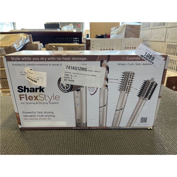 SHARK FLEXSTYLE MULTI-STYLER AND HAIR DRYER - TESTED WORKING, RETAIL $349