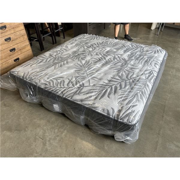 AS NEW SEILY POSTURPEDIC + KINGSIZE MATTRESS