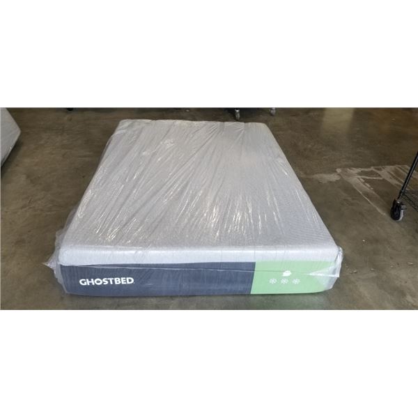 AS NEW GHOST QUEENSIZE GEL COOLED MATTRESS