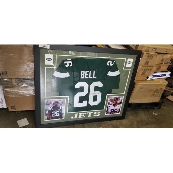 LE'VEON BELL SIGNED JERSEY. NEW YORK JETS #26 WITH JSA  AUTHENTIFICATION
