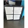 Image 1 : BLACK 4 CUBICLE SHELF