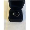 Image 3 : NEW S925 2.0CT SIMULATED DIAMOND (CZ) SOLITAIRE RING, SIZE 7 MOUNTED IN 925 STERLING SILVER W/ WHITE