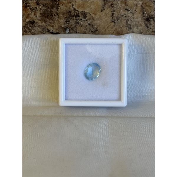NEW 3.9CT NATURAL SWISS BLUE TOPAZ, UNTREATED, OVAL CUT - RETAIL $490