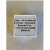 Image 2 : NEW 10.4CT NATURAL EMERALD, UNTREATED, EMERALD CUT - RETAIL $2920