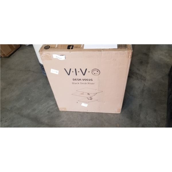 VIVO BLACK DESK RISER