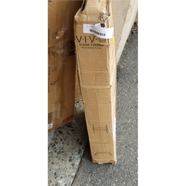 VIVO BLACK MOBILE TV CART