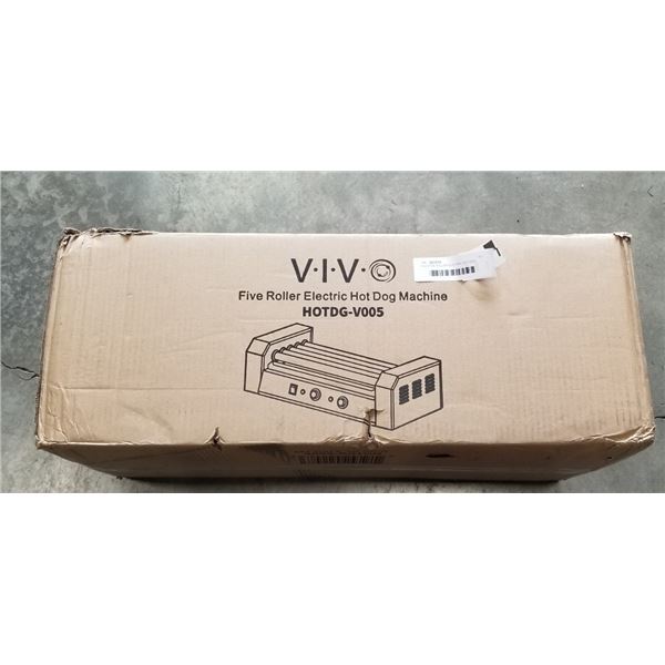 VIVO FIVE ROLLER ELECTRIC HOT DOG MACHINE