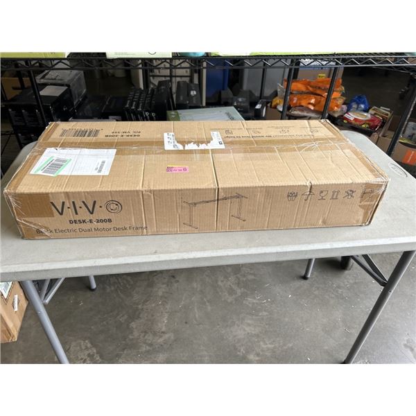 VIVO DUAL BLACK DESK MOTOR FRAME
