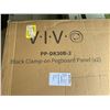 Image 3 : VIVO BLACK CLAMP-ON PEGBOARD PANEL (X2)