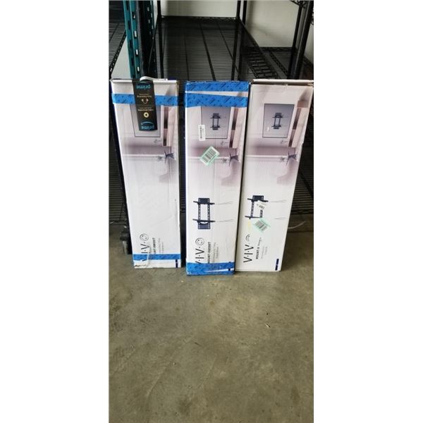 3 VIVO HEAVY DUTY TILTING TV WALL MOUNT