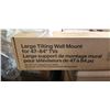 Image 3 : BEST BUY ESSENTIALS 47-84" TILTING TV WALL MOUNT, RETAIL $69