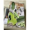Image 2 : ROLLING GRATER AND 4 LOUIS TELLIER RACLETTE KNIVES