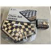 Image 2 : YELLOW MOUNTAIN CHINESE MAHJONG SET IN HARD CASE AND TRAVEL MAGNETIC CHESS SET AND MARBLES