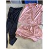 Image 2 : 7 AS NEW WOMENS PAJAMA SETS AND PAIR OF SATIN PJ PANTS, INLCUDING ARTIZIA WILFRED JUMPER  - SIZE SMA