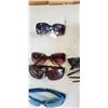 Image 3 : PLASTIC TOTE OF SUNGLASSES AND SUNGLASSES CASES