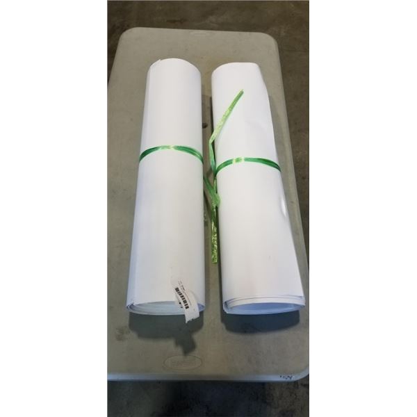 2 ROLLS OF CONSTRUCTION PAPER