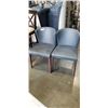 Image 1 : 2 GREY SITTING CHAIRS