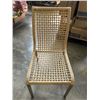 Image 4 : ROUND DINETTE TABLE WITH 4 RATTAN CHAIRS