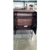 Image 2 : CRATE & BARREL STORAGE CABINET WITH METAL FRAME