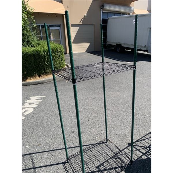 TWO-TIER METRO STYLE RACK