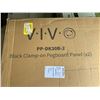 Image 3 : VIVO BLACK CLAMP-ON PEGBOARD PANEL (X2)