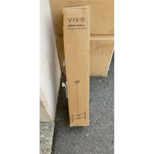 VIVO 5.5 FEET POLE  CEILING TV WALL MOUNT