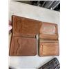 Image 5 : 7 QUALITY LEATHER WALLETS AND ID HOLDERS