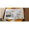 Image 2 : AS NEW 100FT HEAVY DUTY 3 OUTLET YELLOW EXTENSION CORD. 12AWG/3C