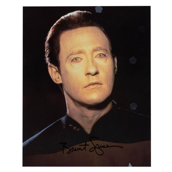 A Brent Spiner Signed "Star Trek: The Next Generation" Photo.