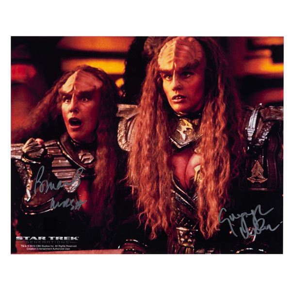 A "Star Trek: Generations" Signed Duras Sisters Photo.