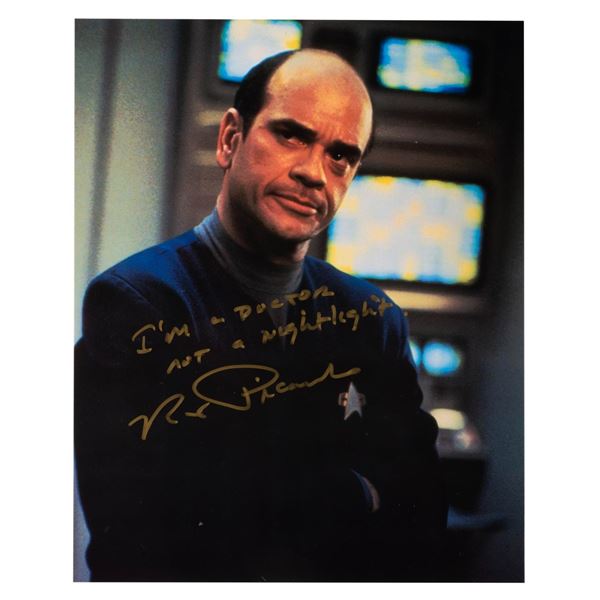 A Robert Picardo Signed "Star Trek: Voyager" Photograph.