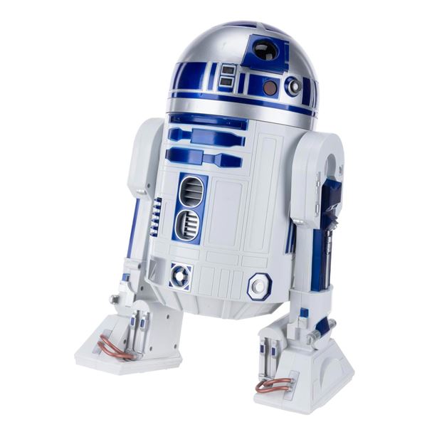A Large Jakks Pacific R2-D2 Action Figure.