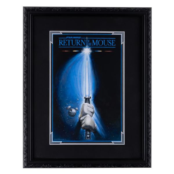 A Star Wars: Return of the Mouse Framed Print.
