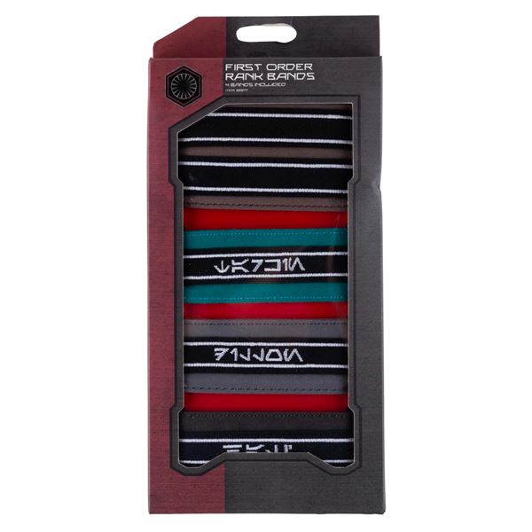 A Star Wars First Order Uniform Rank Bands Set.