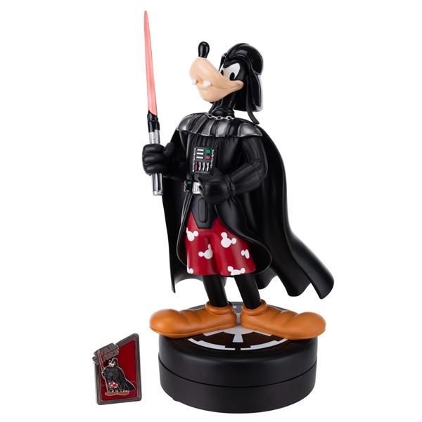 A Goofy as Darth Vader Medium Fig with Pin.
