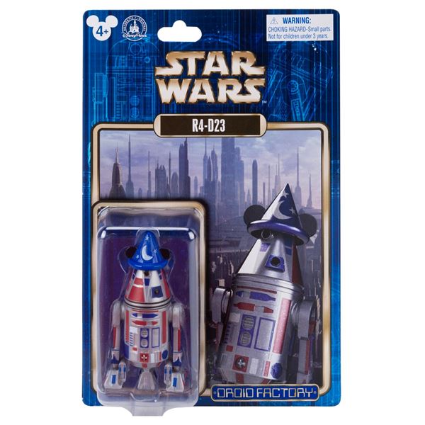 A Rare Star Wars Droid Factory R4-D23 Action Figure.