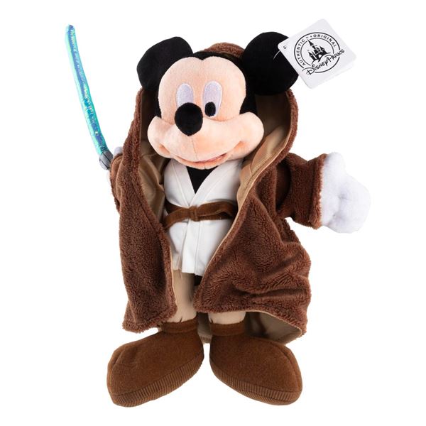 A Mickey Mouse Obi-Wan Kenobi Plush.