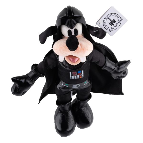 A Goofy Darth Vader Plush.