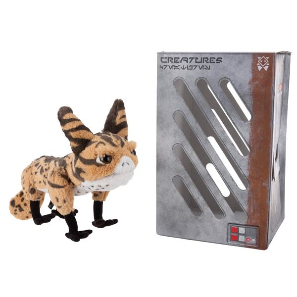A Galaxy Edge Loth-Cat Plush.