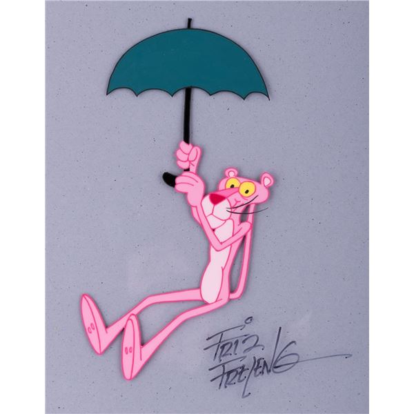 A Signed Pink Panther Original Production Cel.