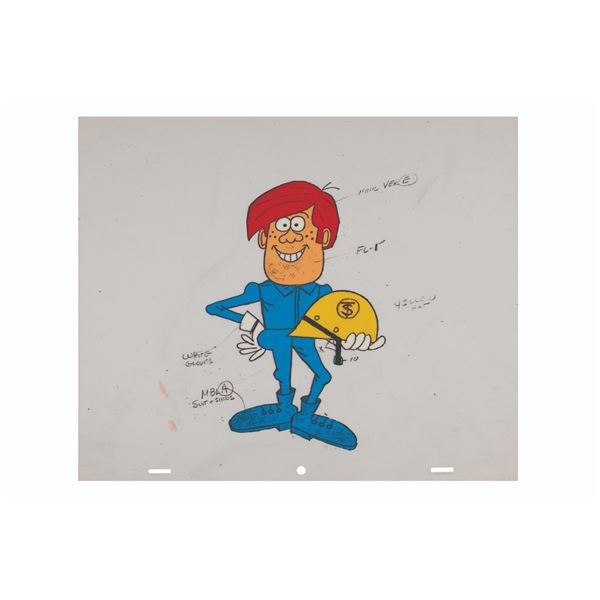 A Tom Slick Color Key Cel.