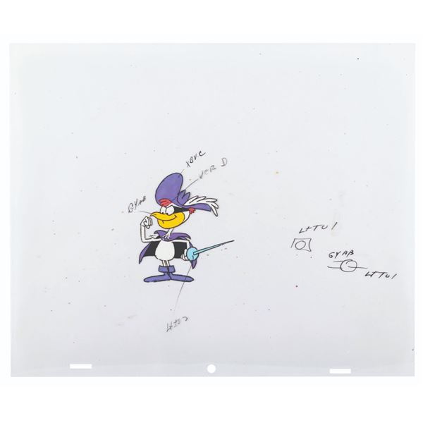A Super Chicken Color Key Cel.
