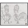 Image 1 : A "Robots" 2005 Aunt Fanny Model Drawing.
